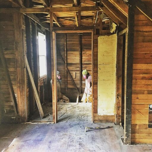 Old Farmhouse Renovation - Inside Demolition