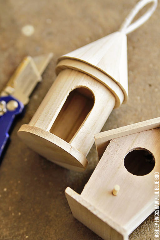 How to make a fairy house from a small birdhouse