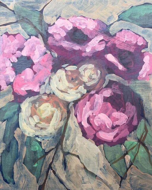Floral Painting - Artist: Ashley Hackshaw