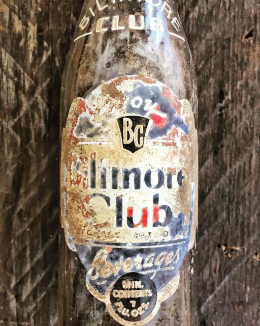 Found at the farmhouse - Biltmore Club Beverage Bottle c. 1940's