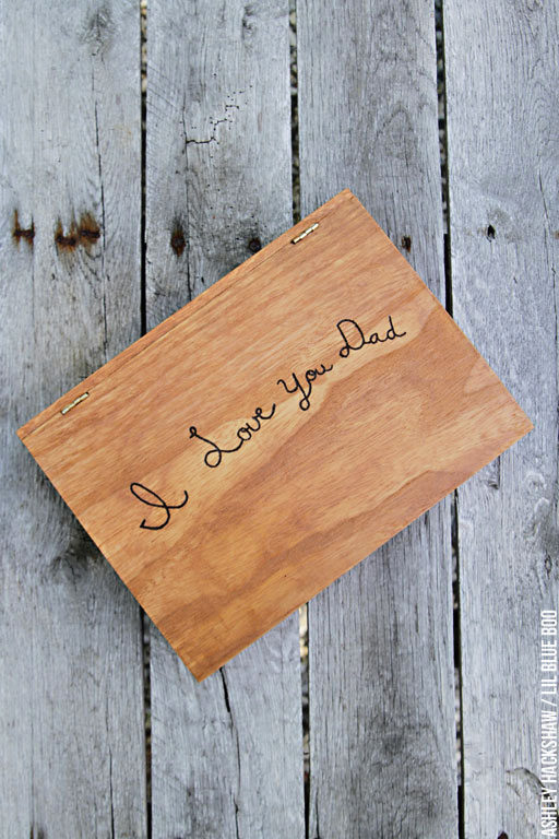 How to Make a Personalized Watch Box - DIY Father's Day Gift - #makeitwithmichaels