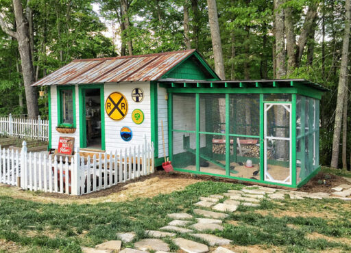 The Chicken Coop on Hospital Hill - Landscaping Progress