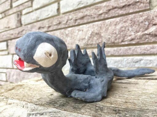 Children's Art - Dragon Pot