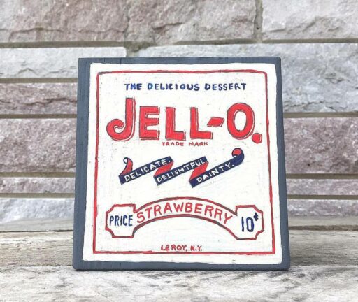 Vintage Jell-o painting