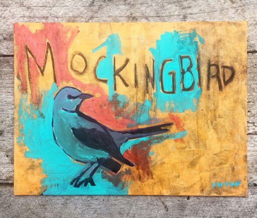 Mockingbird painting