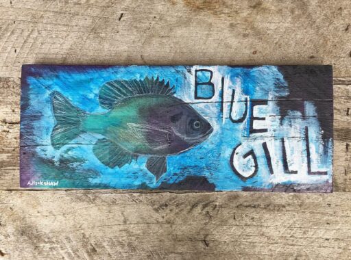 Bluegill Fish Painting