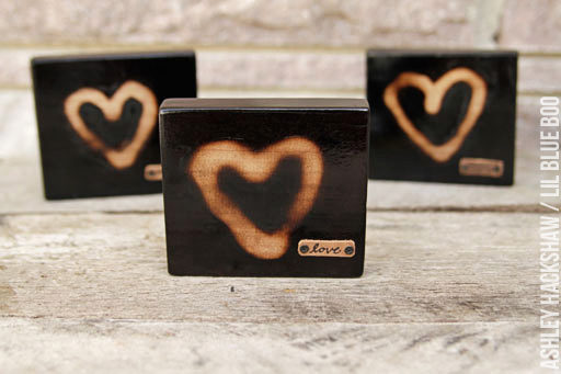 Torched Wood Project - Scrap Wood Hearts - How to Age Wood - Things to Make With a Torch