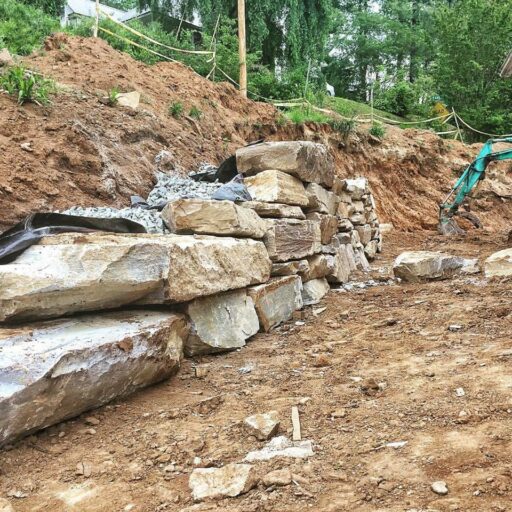 Rock Retaining Wall Ideas 