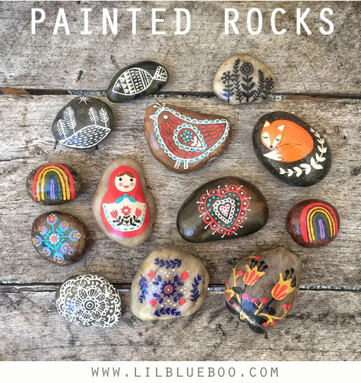 Painted Rocks and Rock Painting Ideas
