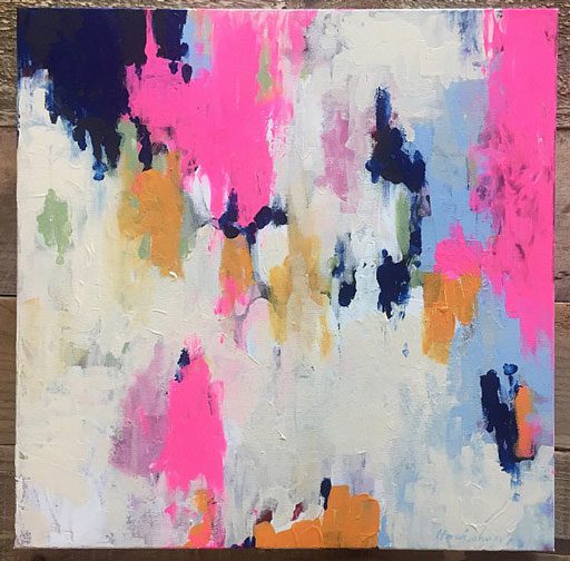 Abstract Painting by Ashley Hackshaw