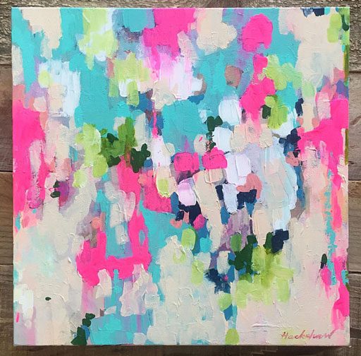 Abstract Painting by Ashley Hackshaw