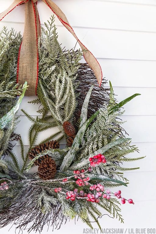 Farmhouse Christmas Wreath