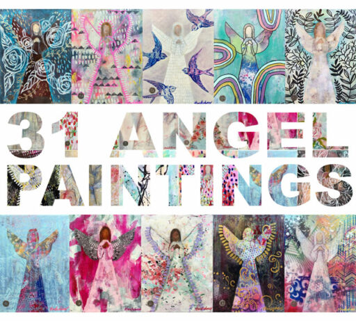 Angel Paintings - 31 Angel Paintings in 31 Days