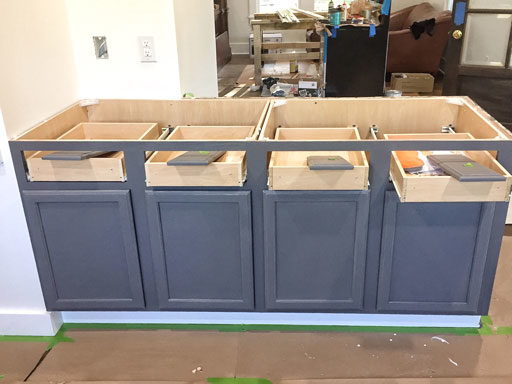 DIY painted cabinet colors - farmhouse cabinet colors