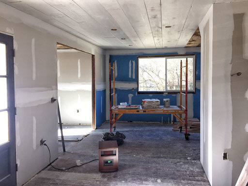 Farmhouse kitchen renovation before photos - new kitchen layout