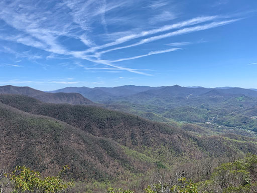 West Fork Trail to Pinnacle Peak - Nantahala National Forest - Ashley ...