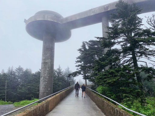 Clingman's Dome - The Highest Point in the Great Smoky Mountains