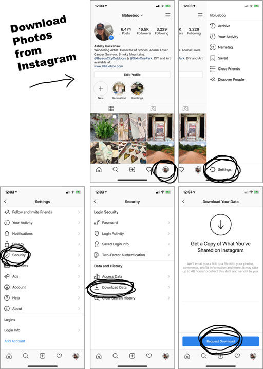 How to Download and Print Photos from Instagram