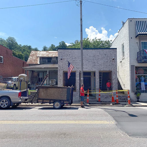 Framing and Windows and Mockups at One Twenty Main