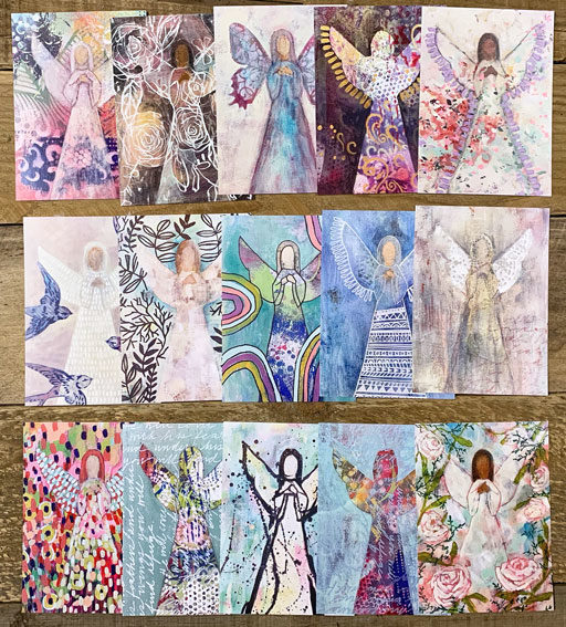 Angel prints and paintings