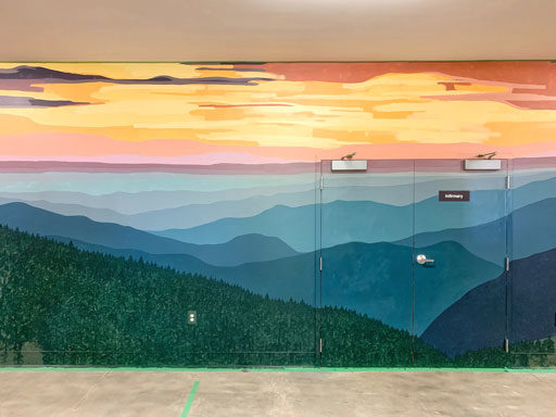 ymca camp Watia mural