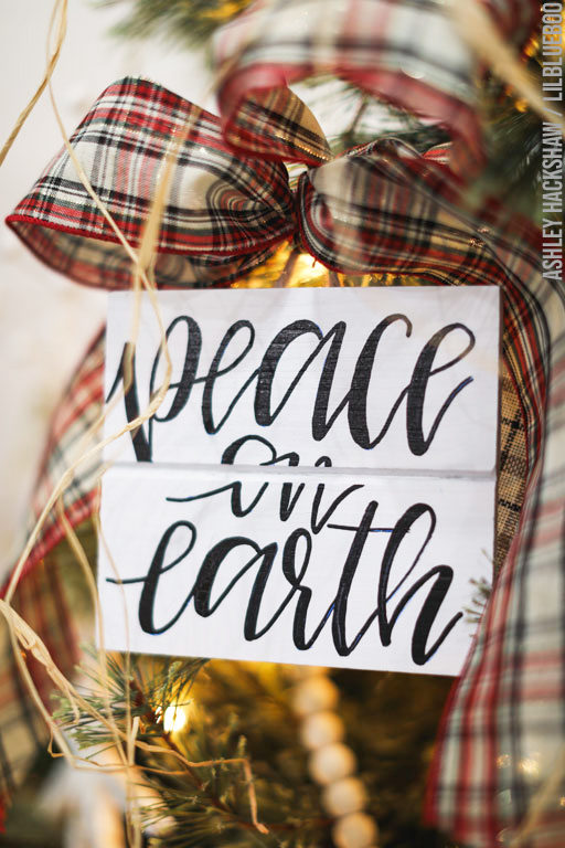 diy christmas calligraphy gifts